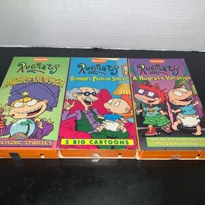 Rugrats VHS bundle 3 Set